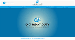 Desktop Screenshot of ogheavyduty.com